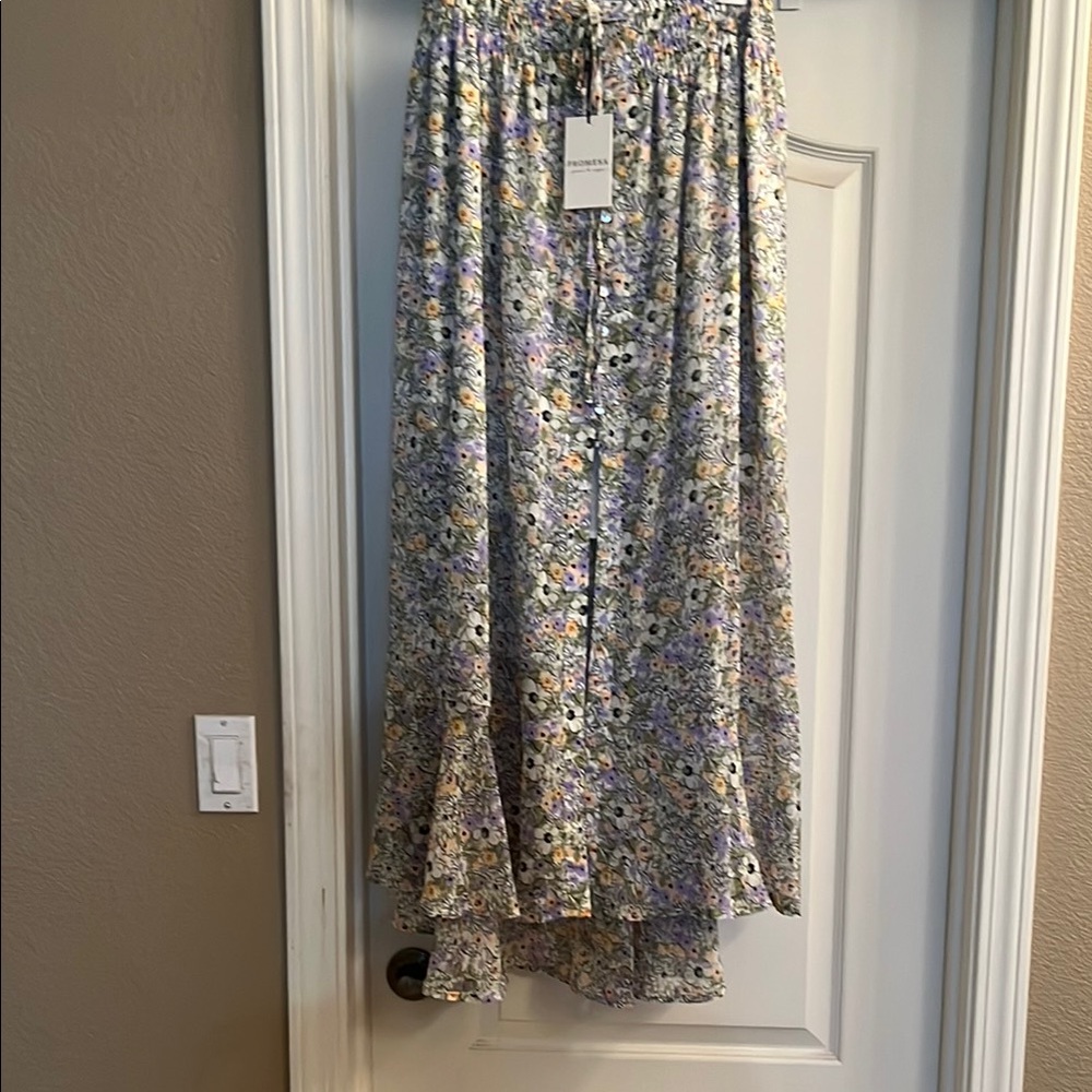 Floral Maxi Skirt